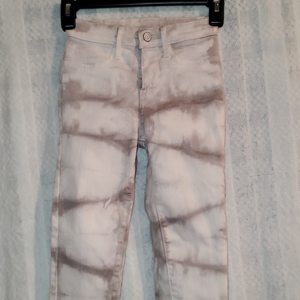 Tie dye jeans